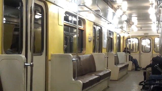 Поездка в 81-717/714.5А Сокольническая линия. смотреть онлайн