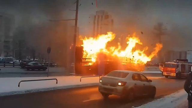 Двойной пожар в Люберцах смотреть онлайн