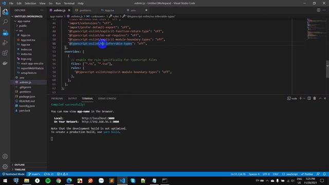 Setup EsLint - Prettier React Typescripts смотреть онлайн