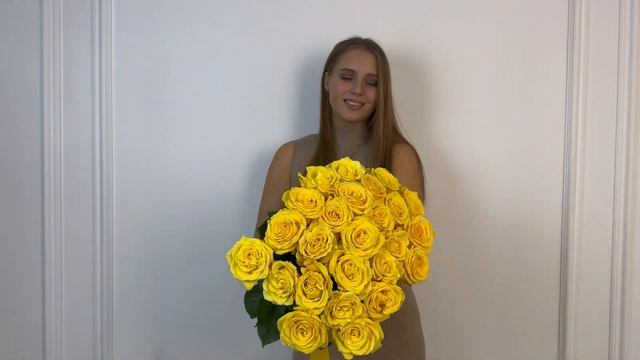 Купить 23 розы Букет №3 на FlowBeri ru смотреть онлайн