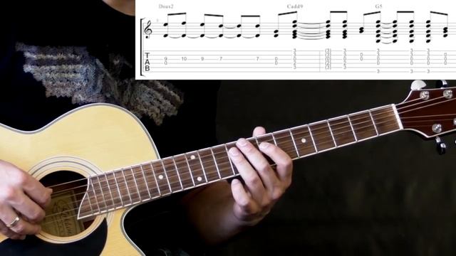 Alice In Chains - Down In A Hole - Guitar Lesson (with TABS) смотреть онлайн