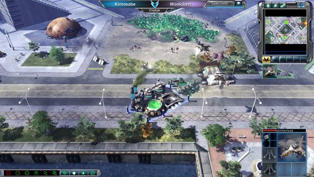 C&C3: Kane's Wrath 1vs1 - Kimosabe (GDI) vs. Wookibert (GDI) смотреть онлайн