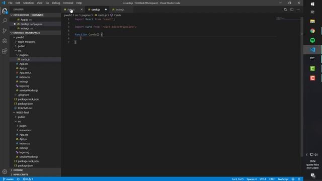 Tutorial React.js com React Bootstrap смотреть онлайн