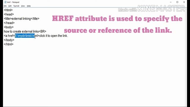 how to create external link in HTML (Hindi) смотреть онлайн