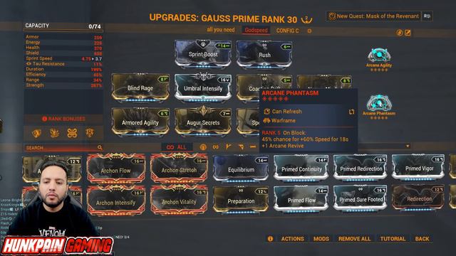 Warframe | Gauss Prime Supersonic Build | The Fastest Gauss Alive смотреть онлайн