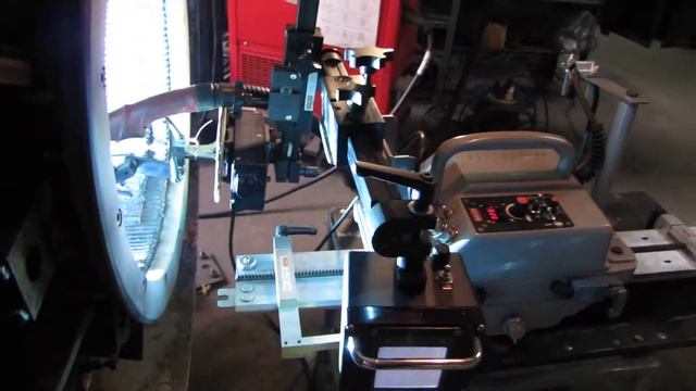 Наплавка окорочного барабана. смотреть онлайн