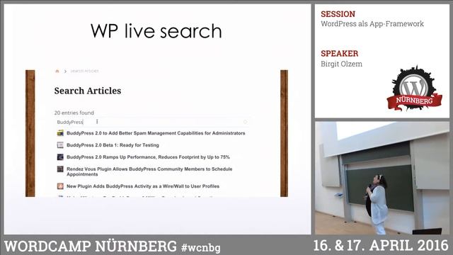 Birgit Olzem: WordPress als App-Framework смотреть онлайн