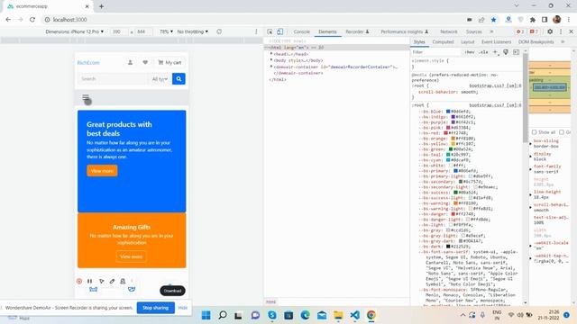 Nuxt Free Ecommerce Website Template смотреть онлайн