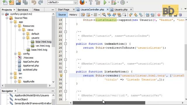 Curso Symfony - Módulo 2: Contexto Web MVC смотреть онлайн