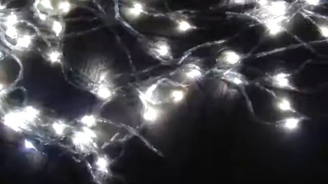 Водопад гирлянда светодиодная смотреть онлайн