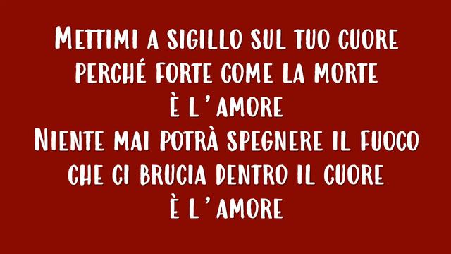 Forte come la morte è l'amore смотреть онлайн