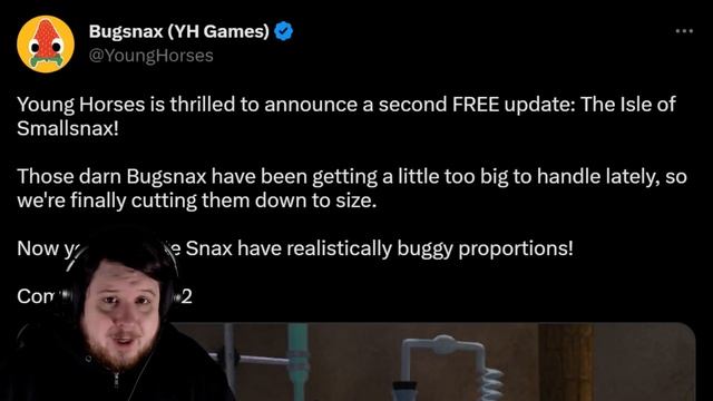 OCTODAD 3: BUGSNAX 2 Announcement Trailer смотреть онлайн
