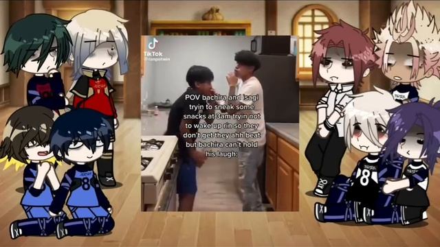 Blue lock react to random tiktok about them|part 1+2(full)|zuki смотреть онлайн