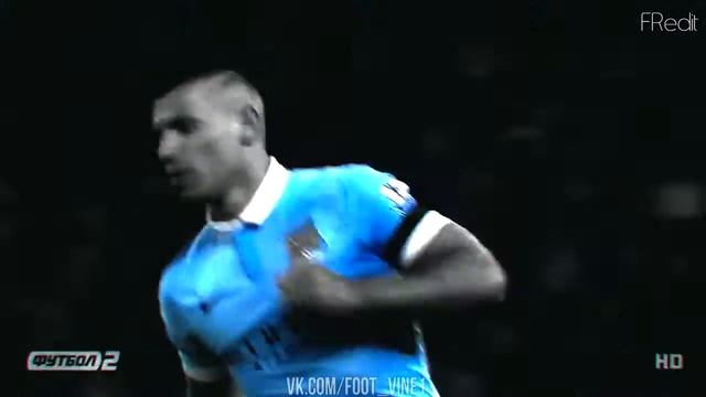 Красивый гол Агуэро в ворота Ливерпуля || FRedit || смотреть онлайн