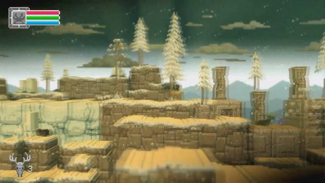 ❀ Прохождение The Deer God ❀ - 4th - Первый босс смотреть онлайн