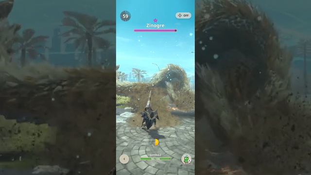 Why so difficultnto kill this Zinogre 6* Hunt-a-thon - Monster Hunter Now #monsterhunternow #mhnow смотреть онлайн