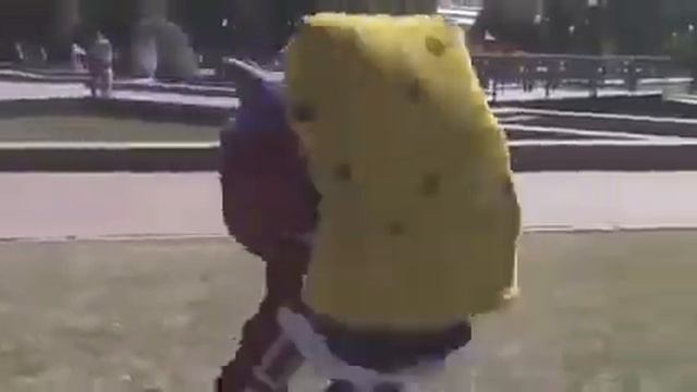 ежик дерется с губка бобом смотреть онлайн