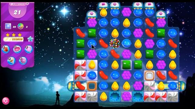 UFO color Bomb jelly fish combo || Candy crush saga level 9455 смотреть онлайн