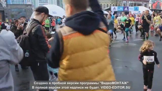 Детский забег Kyiv Half Marathon 2016 смотреть онлайн