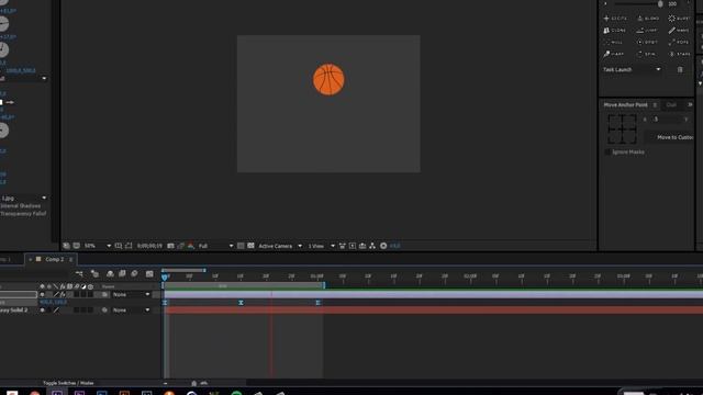 3D Ball Bounce - After Effects tutorial смотреть онлайн