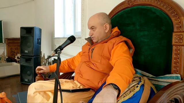 Лекция, Львов 27.05.23. Е.М. Парам Пуруша Прабху. смотреть онлайн