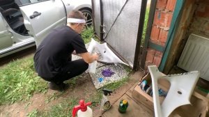 Покрасил потолок КРАСКОЙ?\черный потолок в ГРАНТУ\люкс салон