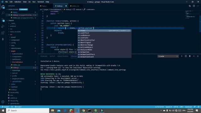 React.useReducer() - React Hooks Explained With Example смотреть онлайн