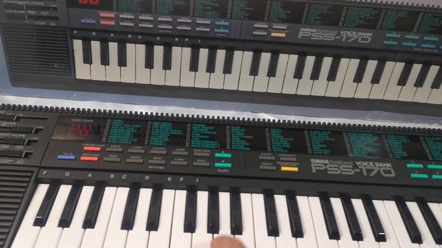 Boxed Yamaha Electronic Keyboard Portasound PSS-170 смотреть онлайн