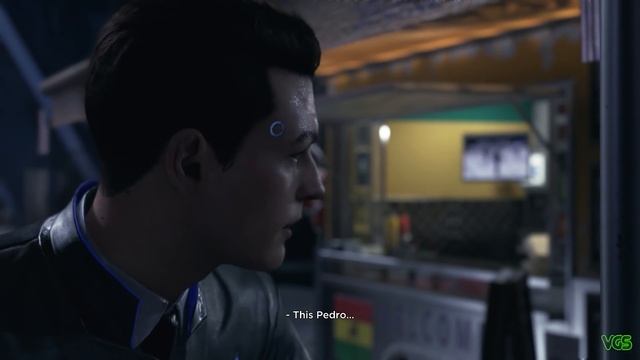 Detroit: Become Human - Connor's Awkward Lunch with Hank (All Options) смотреть онлайн