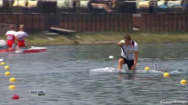 ECA European Canoe Sprint Championship 2018 Belgrade , SERBIA .C1 men 500 m Final A смотреть онлайн