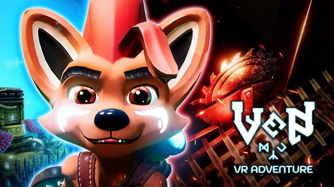 Ven VR Adventure (2021). Платформер про инопланетного пушистика. Наиграл 2 часа (Oculus Pro).
