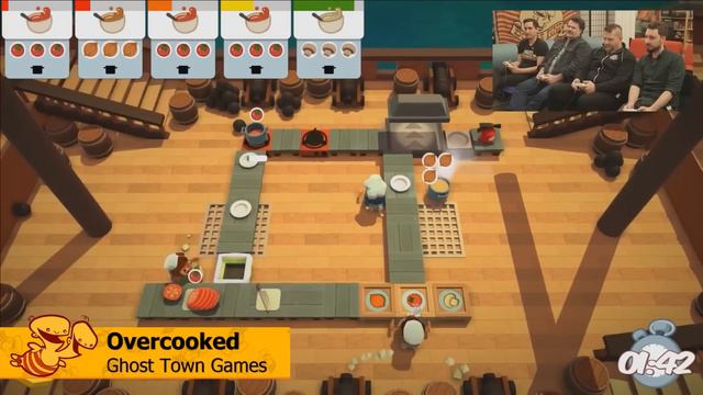 Overcooked [PS4/XOne/PC] Gameplay Trailer