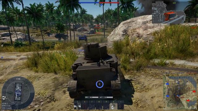 GeForce RTX 3060 Ti on War Thunder: The moment of capture of the zone смотреть онлайн