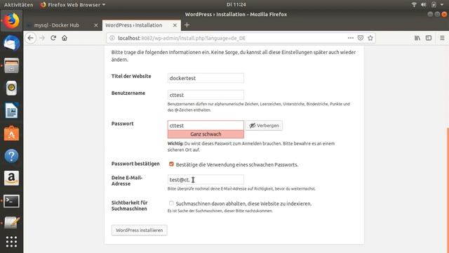 Container selbst vernetzen | Docker-Tutorial 3/6 смотреть онлайн