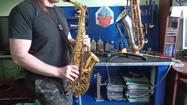 Альт саксофон YAMAHA YAS-280 Japan смотреть онлайн