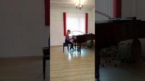 Любецкая Варвара. Йозеф Гайдн. Соната-партита До-мажор. Hob.XVI/I. 1 часть.