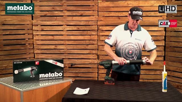 KPA 18 LTX 600 Cordless Caulking Gun Scope of Delivery - Metabo смотреть онлайн