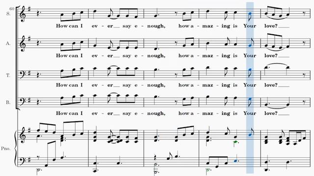 How Can I Keep From Singing Your Praise / ALTO / Choral Guide - Arranged by Mary McDonald смотреть онлайн