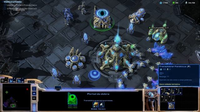 ?JOGOS MOBA? STARCRAFT 2 GAMEPLAY?EPISODIO 3 LEGACY OF THE VOID? # 1 MURMURIOS SOMBRIOS ? смотреть онлайн