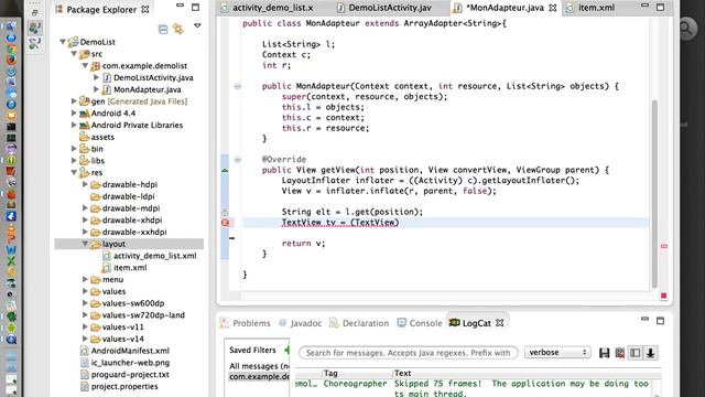 Android Java : ListView et listes personnalisées (french français) смотреть онлайн