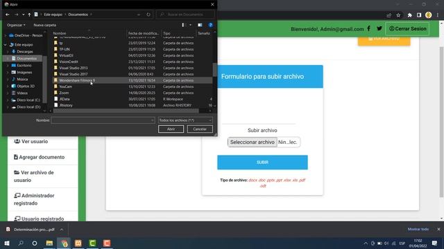 SISTEMA DE GESTION/REPOSITORIO DE ARCHIVOS EN PHP Y MYSQL (Código fuente + Conf) смотреть онлайн