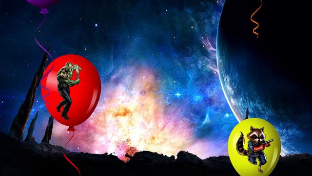 Guardians of the Galaxy Star Lord Drax Gamora Rocket Raccoon ABC Song Learn the ABC Song Alphabet S смотреть онлайн