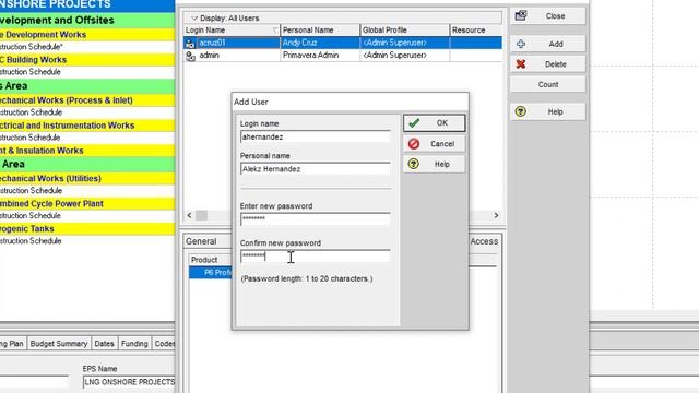 Primavera Project Planner P6 : Lesson 8 - How to use Users & Security Profiles смотреть онлайн
