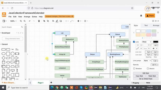 Java Collection Hierarchy | Extended drawing only (no commentary) смотреть онлайн