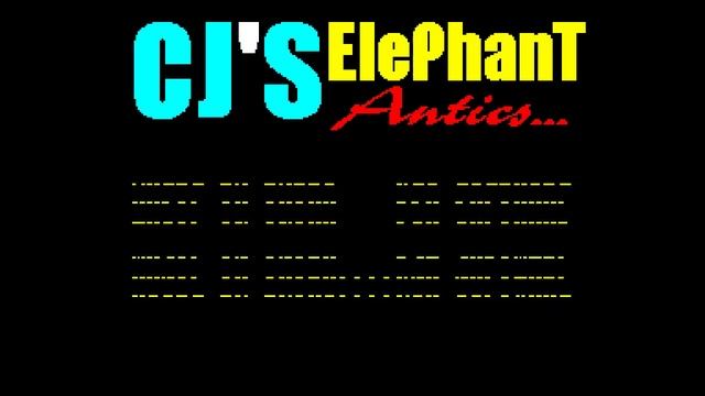 CJ's Elephant Antics Crack Intro-Titus/Softstar [#zx spectrum] смотреть онлайн
