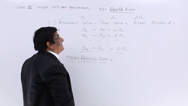 Class 11th – Absolute Error | Unit and Measurements | Tutorials Point смотреть онлайн