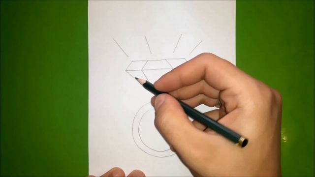 Как нарисовать КОЛЬЦО С БРИЛЛИАНТОМ? Легкие рисунки для начинающих смотреть онлайн