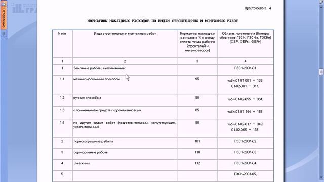 ПК "Гранд-смета". Работа с документом: поиск в документе. смотреть онлайн
