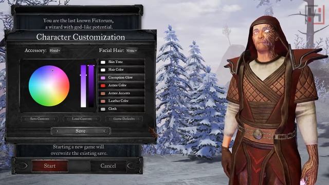 Character Customization in FICTORUM смотреть онлайн