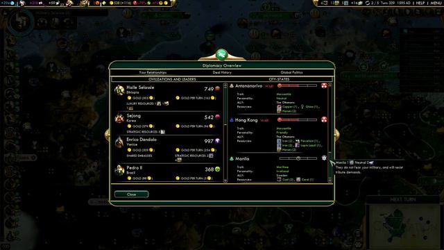 Civilization 5 Brave New World [China/Immortal] (15) - A Game of Forts смотреть онлайн